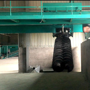 Volteador de Compost Industrial de Doble Tornillo con Tornillos Resistentes a la Corrosión para Residuos Orgánicos Biológicos - Product Image 5