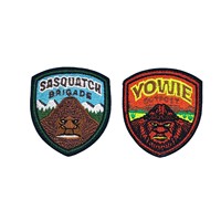 2025 Bigfoot Applique Tactique Moral Réparation Nouveau Patch De Broderie Brodé Coudre Sur Le Fer Sur Les Patchs De Sac Tactique