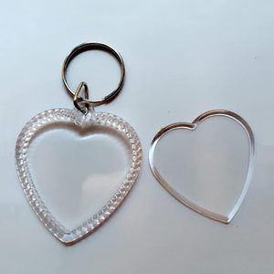 Porte-clés personnalisés en forme <span class=keywords><strong>de</strong></span> cœur avec photo, logo gravé au laser pour la Saint-<span class=keywords><strong>Valentin</strong></span>, mariage, anniversaire, cadeau promotionnel d'entreprise, vente en gros - Product Image 2