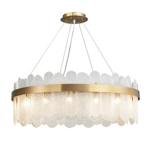 <span class=keywords><strong>Suspension</strong></span> ronde de luxe <span class=keywords><strong>suspension</strong></span> lustre <span class=keywords><strong>en</strong></span> <span class=keywords><strong>verre</strong></span> moderne coloré <span class=keywords><strong>suspension</strong></span> pour salon chambre Table à manger - Product Image 1