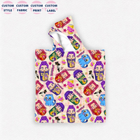 Serviette de plage en microfibre à capuche de haute qualité imprimée Pankai RTS Kpop Demon Hunters, serviettes à capuche pour enfants Kpop