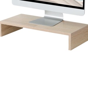 Wood Monitor Stand Desktop Computer Riser <b>Shelf</b> For Office Laptop <b>Desk</b> Organizer With Storage Space - Product Image 2