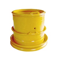 Pneu 29.50-25 25-25.00/3.5 pour chargeuse sur pneus, ensemble jante et pneu, équipement de construction, jante Catt 740