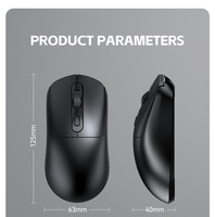 T-WOLF X8 Mouse Gaming Nirkabel Mode Ganda Tipe-c Dapat Diisi Ulang Ringan Stiker Anti-selip Cocok untuk Berbagai Sistem