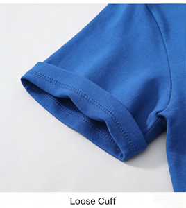 T-shirt Oversize Personalizzata con Logo, 220GSM 100% Cotone, Manica Corta, Collo Tondo, Stile <span class=keywords><strong>Polo</strong></span>, Abbigliamento Casual Classico per Uomo e Donna - Product Image 4