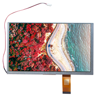Écran tactile LCD 9 pouces écran tactile tft ips écran de voiture 1024*600 600cd/m2 écran d'affichage de voiture pour siège arrière