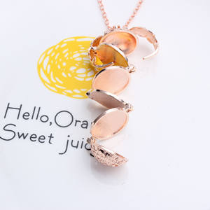 Sublimazione cornici in lega gioielli amicizia Memorial ali foto ciondolo collana <span class=keywords><strong>medaglione</strong></span> - Product Image 2