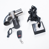 Soupape de découpe d'échappement variable électrique universelle 2,0 po, 2,5 po, 3,0 po, avec télécommande à 4 touches ABCD