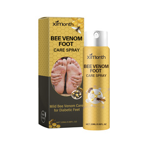 Spray de soin des <span class=keywords><strong>pieds</strong></span> au venin d'abeille à base de plantes, réduit l'enflure, la desquamation et les fissures des <span class=keywords><strong>pieds</strong></span>, nettoie et hydrate les <span class=keywords><strong>pieds</strong></span> - Product Image 1