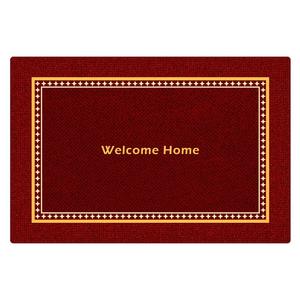 Autre paillasson festif du Nouvel An en fibre de polyester à rayures, style nordique, absorbant et antidérapant pour entrée - Product Image 4