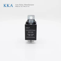 KKA-SG152 12V/24V 3 broches 10A Clignotant LED en plastique Neuf pour voiture/moto 150W Universel 60-120 clignotements/min