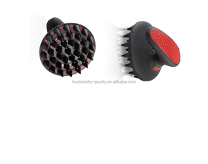 Brosse de massage pour chevaux avec peigne à curry enduit de <span class=keywords><strong>caoutchouc</strong></span> pour le toilettage des chevaux - Product Image 5