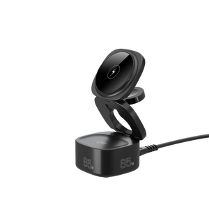 Chargeur sans fil magnétique pliable avec station <span class=keywords><strong>de</strong></span> charge Power Bank ABS+PC multifonction en <span class=keywords><strong>nitrure</strong></span> <span class=keywords><strong>de</strong></span> <span class=keywords><strong>gallium</strong></span> - Product Image 1