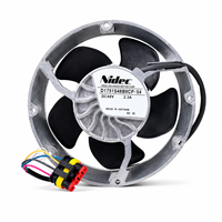Kipas Pendingin DC 48V Nidec D1751S48B9CP-54 Berkinerja Tinggi 172x150x51mm Kipas Aksial Industri Kecepatan Tinggi 17251 Bantalan Bola Ganda