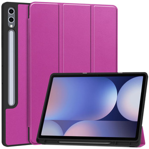 Étui pour <span class=keywords><strong>tablette</strong></span> pliable en caoutchouc souple TPU pour <span class=keywords><strong>Samsung</strong></span> <span class=keywords><strong>Galaxy</strong></span> <span class=keywords><strong>TAB</strong></span> S10 Ultra porte-crayon en cuir PU antichoc béquille housse <span class=keywords><strong>de</strong></span> protection - Product Image 5