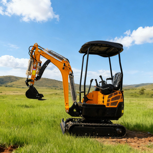 Mini Excavadora TP18 con Certificación CE, Mini Excavadora de 1.3 Toneladas con Accesorios, Excavadora Mini Bagger - Product Image 1