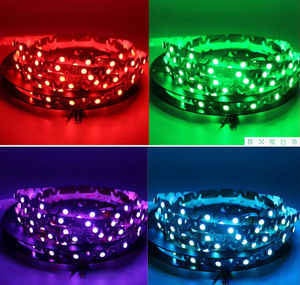 Striscia LED a Forma di <span class=keywords><strong>S</strong></span> 5m 12V 24V Nastro LED Flessibile 5050 RGB Bianco Caldo Bianco 60LED/m per Lettere Luminose Tipo <span class=keywords><strong>S</strong></span> <span class=keywords><strong>PCB</strong></span> 8mm - Product Image 3