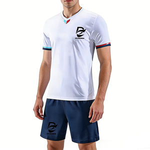 Conjunto de Uniforme de Fútbol Personalizado con Logotipo, Sublimado, de Alta Calidad, Secado Rápido, Transpirable, de Poliéster, para Clubes y Entrenamientos - Product Image 5