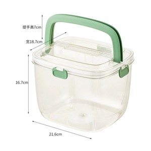 Contenedor de Almacenamiento de Hielo Portátil de 5L, Cubo de Hielo <span class=keywords><strong>con</strong></span> <span class=keywords><strong>Tapa</strong></span> y Pinzas, Bandeja para Cubos de Hielo <span class=keywords><strong>Grandes</strong></span> Sellada para Baño de Hielo - Product Image 6