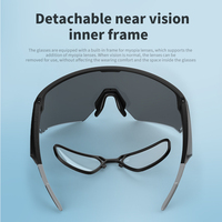 Lunettes Intelligentes Lecteur de Musique Caméra Sportive G08 Lunettes de Soleil Polarisées UV400 Lentilles à Revêtement Optique Audio Intégré