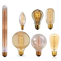 Fabrik Niedriger Preis Edison dekorative Lampe G80 G95 G125 ST64 40W 60W E26 E27 Vintage Globe Edison Glühbirne