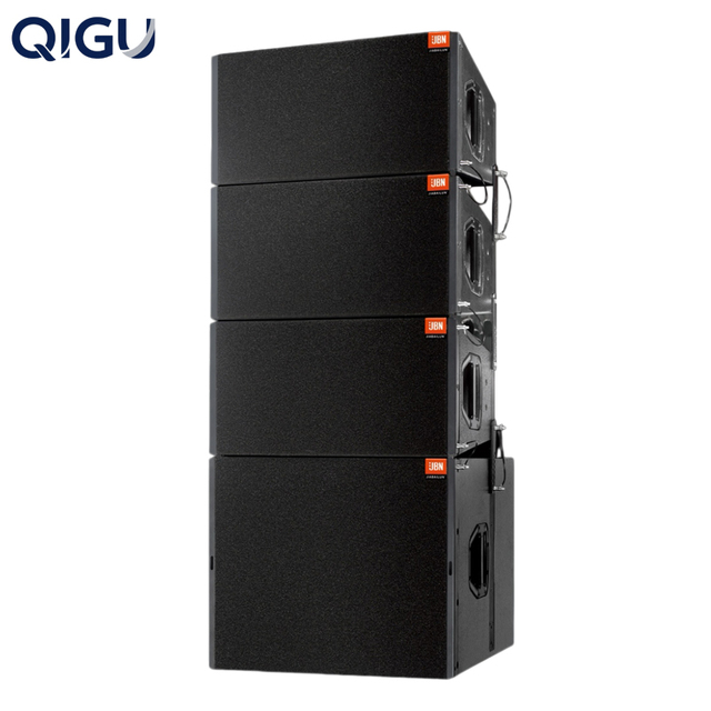Dual 10 inch Line Array Speaker & 18 inch Subwoofer 96dB Sensitivity Professional PA Sound System for Stage & Concert