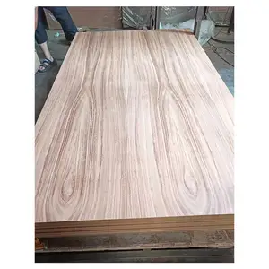 Shandong Plywood Manufacturer 18mm 4*8ft Triplay Birch Core Parota Face Plywoods to Mexico and Vietnam Market