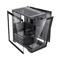 Lovingcool Factory OEM Tempered Glass Gaming Pcs Case M-ATX/ITX USB3.0 Mid Tower Chassis RGB CPU Cabinet Computer Case
