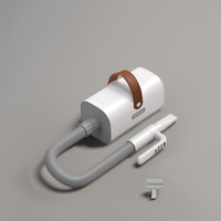 Tondeuse électrique pour chien avec aspirateur de toilettage 7 en 1, kit de nettoyage professionnel pour animaux de compagnie, outil de coupe