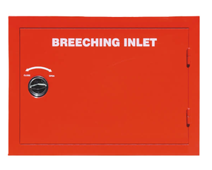 Armoire anti-feu rouge à une seule porte avec fenêtre en maille, en acier au carbone durable, pour les incendies de classe A et B - Product Image 2
