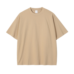 เสื้อยืดคอตตอนคุณภาพสูง HY สำหรับผู้ชาย เสื้อยืดโอเวอร์ไซส์เนื้อหนา พิมพ์ลายได้ตามต้องการ เสื้อยืดผู้ชาย - Product Image 3
