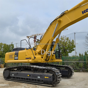 Excavadora usada Komatsu de 45 toneladas con motor y bomba, capacidad de cucharón de 2,8 M³ a buen precio, a la venta - Product Image 3
