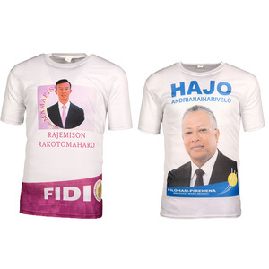 Campagna politica camicia di promozione personalizzata a buon mercato girocollo t Shirt elezione con la stampa per il <span class=keywords><strong>materiale</strong></span> in poliestere - Product Image 2