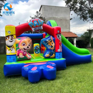 <span class=keywords><strong>Château</strong></span> <span class=keywords><strong>Gonflable</strong></span> Commercial <span class=keywords><strong>Pat</strong></span>' <span class=keywords><strong>Patrouille</strong></span> avec Toboggan et Parcours d'Obstacles, Personnalisable pour Événements et Fêtes - Product Image 3