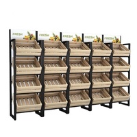 Nieuwe Stijl Supermarkt Apparatuur/Fruit En Groente Plank