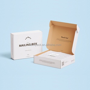 Recyclable Custom Printed Square Paperboard <b>Box</b> Household Foldable Airplane Paper <b>Box</b> Packaging for Clothing Socks - Product Image 4