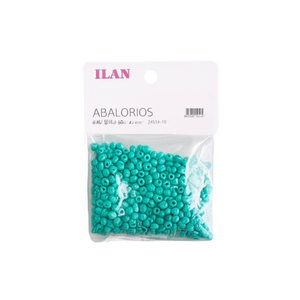 Ilan Abalorios Perline a Forma di Riso 4mm Turchese 50g per Creazione di Gioielli Artigianali - Product Image 1