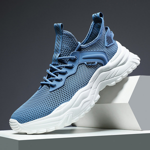 Zapatos Deportivos para Hombre, Talla Grande, con Cordones, Suela de EVA, Parte Superior de Malla Transpirable, para Primavera/Verano, Estilo Deportivo - Product Image 5