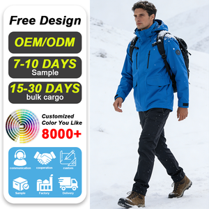 Venta Directa de Fábrica, Chaqueta Deportiva Impermeable y Cortavientos con Logotipo Personalizado, Chaqueta de Invierno para Hombre, Chaqueta de Exterior para Hombre - Product Image 4