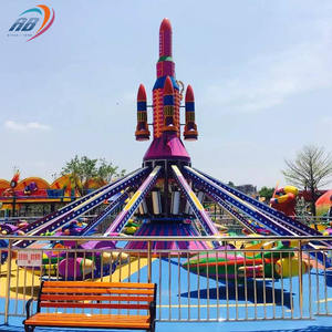 Parque de atracciones Arcade Kids Cheap Electric Outdoor Rides Avión Helicóptero a la venta - Product Image 5