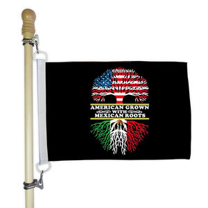 Bandera del ejército, pancarta de barco, bandera militar de EE. UU. de 12x18 pulgadas con ojales 2 D, Material de poliéster tejido de 110G para decoración de pared interior y exterior - Product Image 3