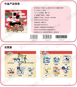 10 Scatole All'ingrosso ShiningSoul Dsey Mick-cky and Friends Work Diary Working Mou Message Card Figurine Collector Cards - Product Image 4
