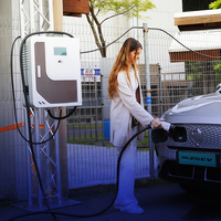 Estación de Carga Inteligente para Vehículos Eléctricos Penoda, 20KW-40KW, GB/T CCS1 CCS2, Cable de 5M, Nueva para Fabricación, OCPP 1.6/2.0.1 CE, Gran Oferta