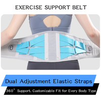 Ceinture de soutien lombaire respirante et ajustable pour l'été, vente en gros d'usine, gaine amincissante élastique pour activités quotidiennes