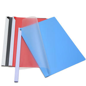 Best Quality Business Office Stationery Gift Desk Color Folder Custom Waterproof Plastic File Folder Clip - Product Image 3