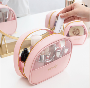 Trousse Cosmétique Designer avec Fermeture Éclair Personnalisable, Étui à Logo et Motifs, Sacs de Maquillage de Voyage, Cubes de Rangement, <span class=keywords><strong>Mini</strong></span> Sacs pour Femmes - Product Image 2