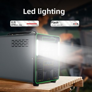 Station d'alimentation portable extérieure 220V 10 <span class=keywords><strong>kWh</strong></span> Batterie lithium-ion ultra-haute capacité Urgences domestiques Stockage d'énergie en déplacement - Product Image 4