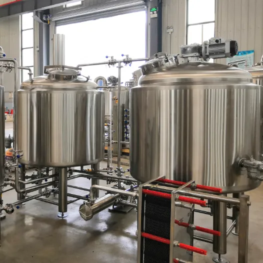 Máquina de cerveja nova condição, tipo de processamento de álcool de 200 litros, 300 litros e 500 litros, sistema de micro cerveja