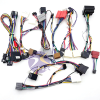 Fabricant de faisceau de câblage audio automobile Adaptateur de boîte Canbus 40Pin 20Pin 16Pin ISO Plug PE Compatible Android Cars Stereos