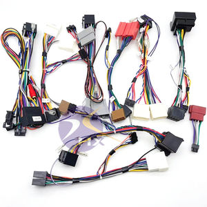 Üretim otomotiv ses kablo demeti Canbus kutusu adaptörü 40Pin 20Pin 16Pin ISO fiş PE uyumlu Android arabalar stereolar - Product Image 2